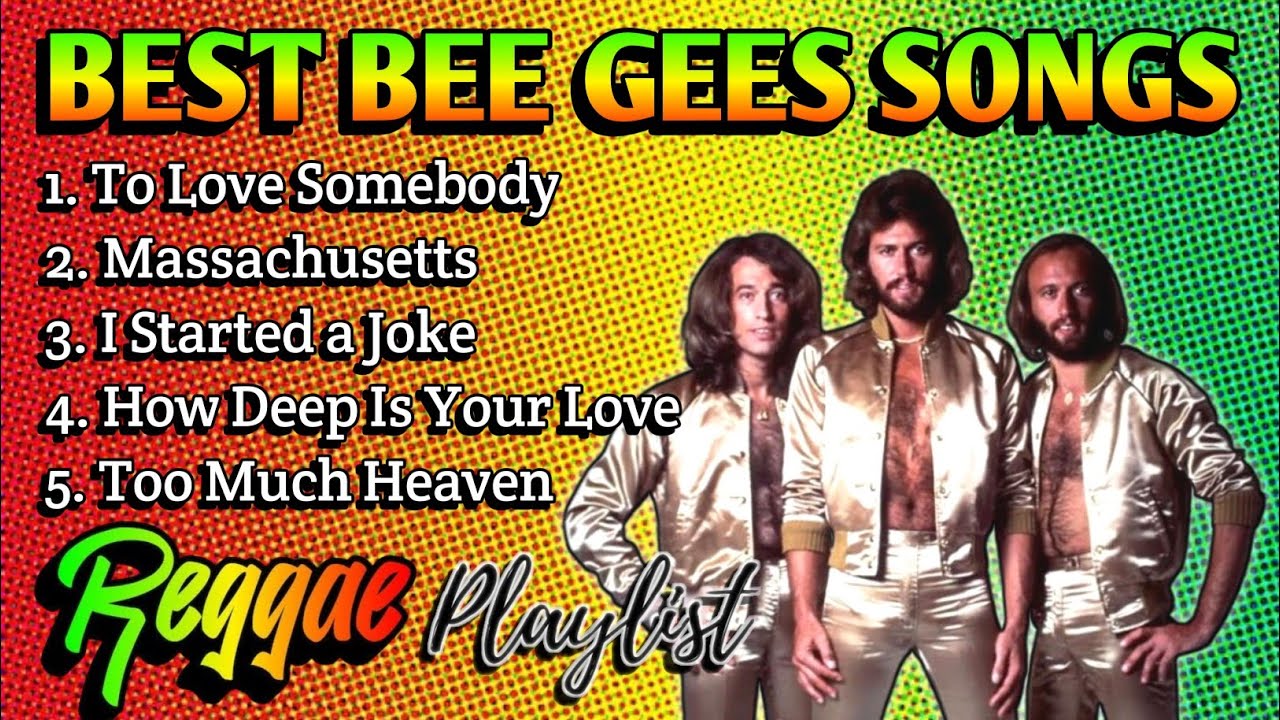 Best Bee Gees Classics 🎶 Reggae Remix Nonstop Playlist | DJ SOYMIX