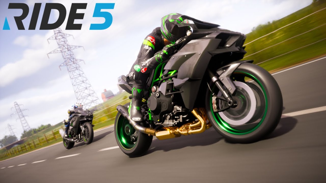 Experience the Thrill of Kawasaki Ninja H2R 2021 at Northwest 200 GP in RIDE 5 🏁