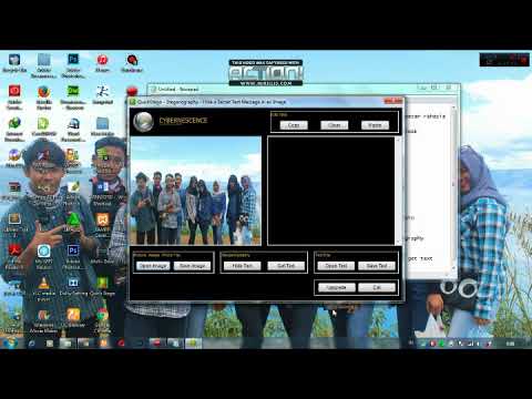 Cara menyisipkan pesan rahasia pada FOTO dengan menggunakan software QUICK STEGO