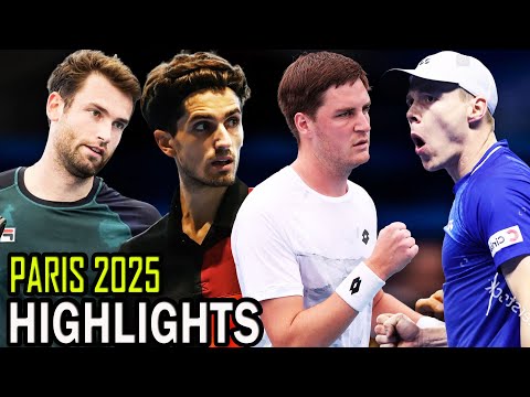 Quentin Halys/Pierre-Hugues Herbert vs Harri Heliovaara/Henry Patten SF Round | Paris 2025
