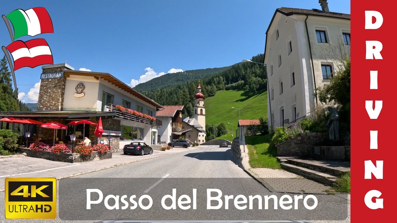 Driving the Brenner Pass from Italy to Austria 🇦🇹