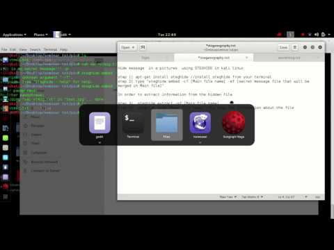 STEGHIDE in kali linux