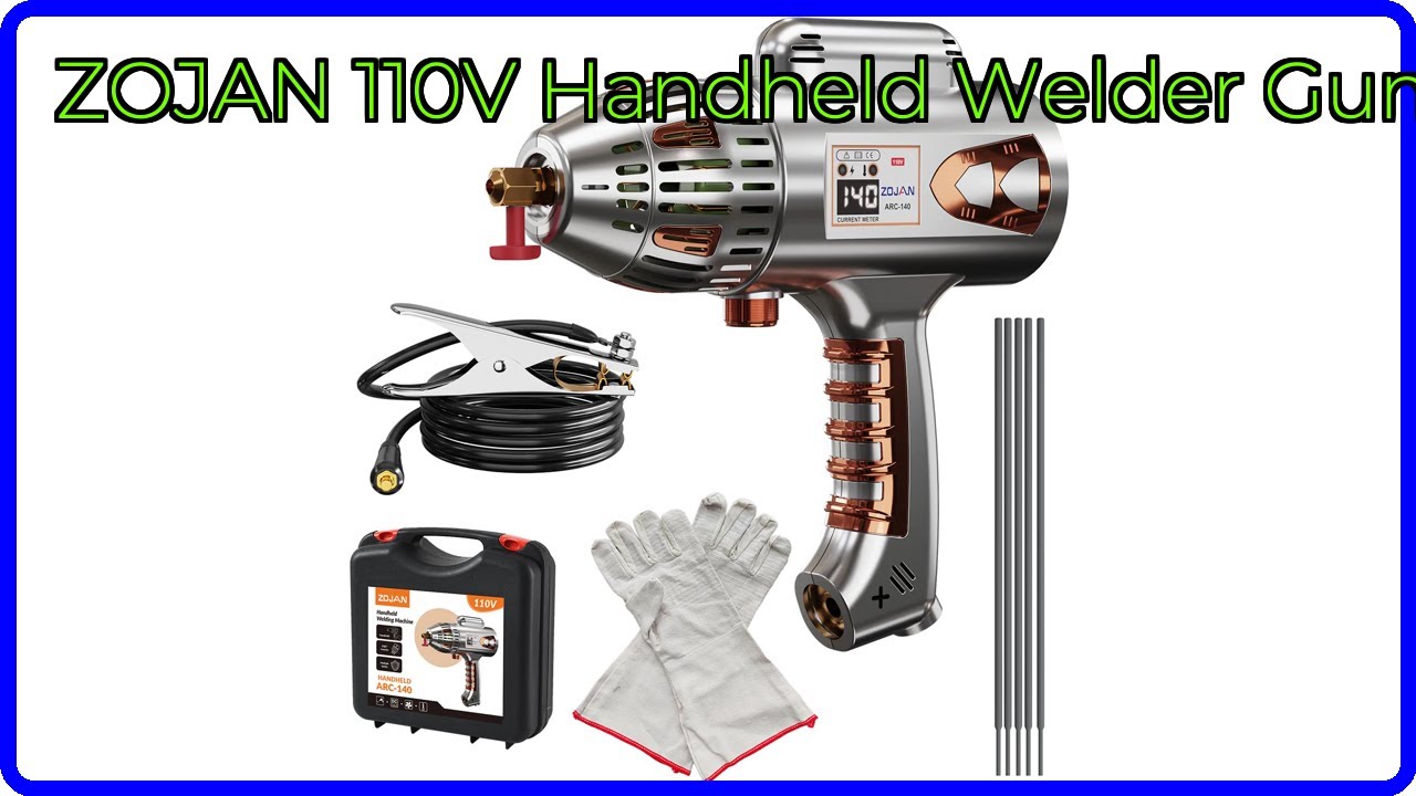 REVIEW (2026): ZOJAN 110V Handheld Welder Gun 🔧