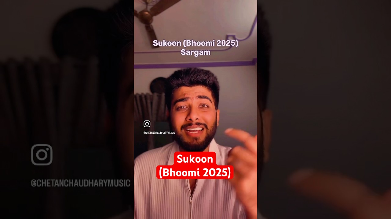 Sukoon by Arijit Singh | Emotional Cover from Bhoomi 2025 🎶