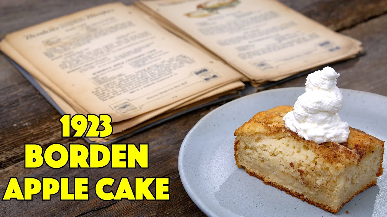 1923 Borden Apple Cake Recipe π