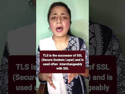 What is Transport Layer Security TLS #shorts