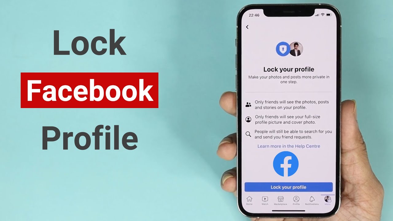 How to Lock Facebook Profile on iPhone (2025)