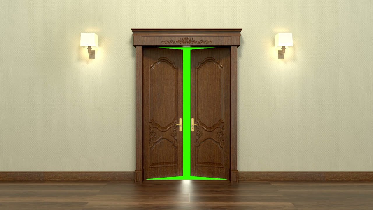 Door Animation Green Screen for Creators 🚪
