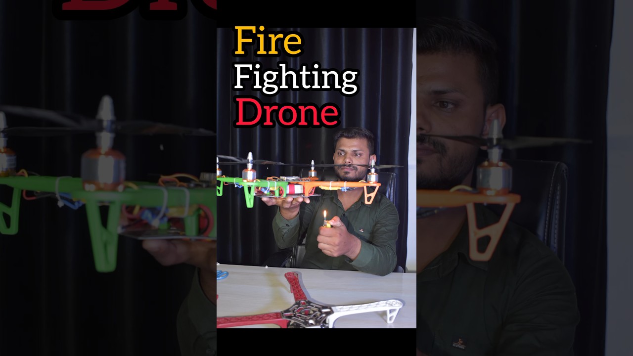 Firefighting Drone: Cutting-Edge Science 🚒
