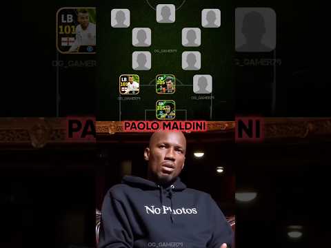 Didier Drogba Picked His Ultimate Dream XI 😱🔥 #efootball2024 #efootball2023