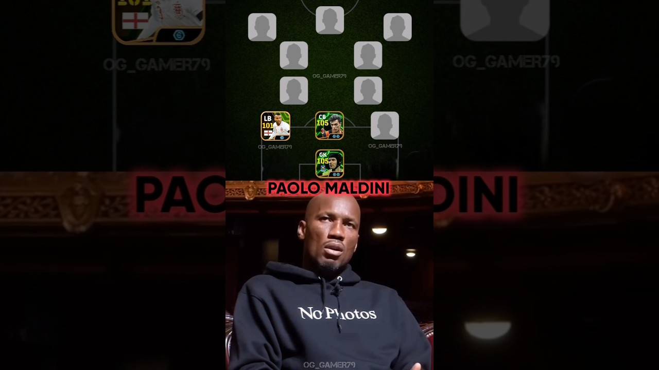 Didier Drogba Reveals His Ultimate Dream XI Team ⚽ | eFootball 2024 Highlights