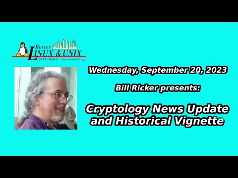 [BLU] Cryptology News and Historical Vignette