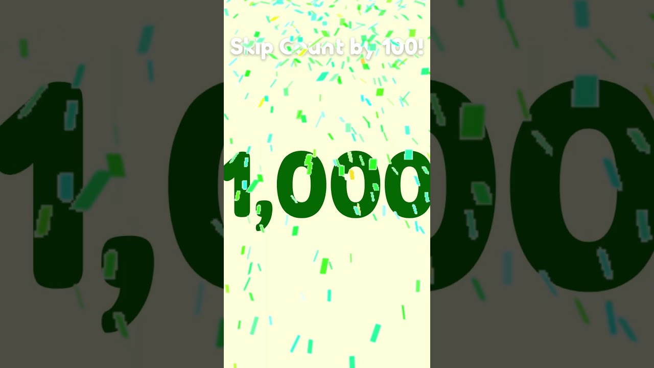 π΅ Skip Count by 100 | Easy Tune | Fun Math Song for Kids #mathforkids #skipcounting #countby100