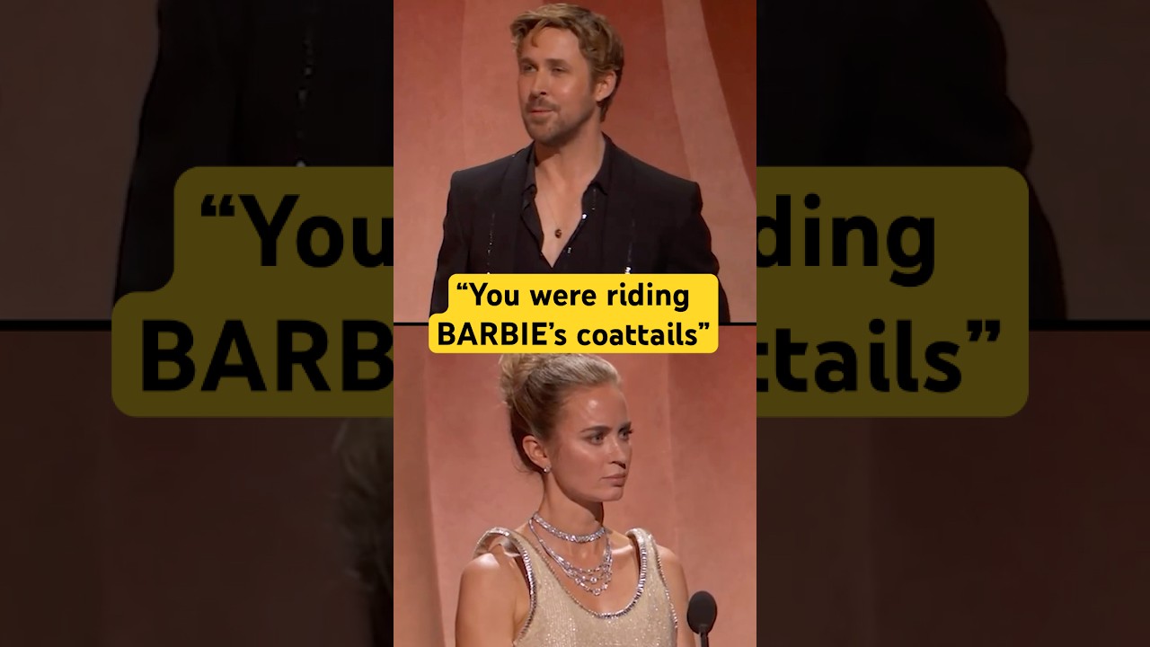 Ryan Gosling & Emily Blunt at Oscars: BARBENHEIMER Feud