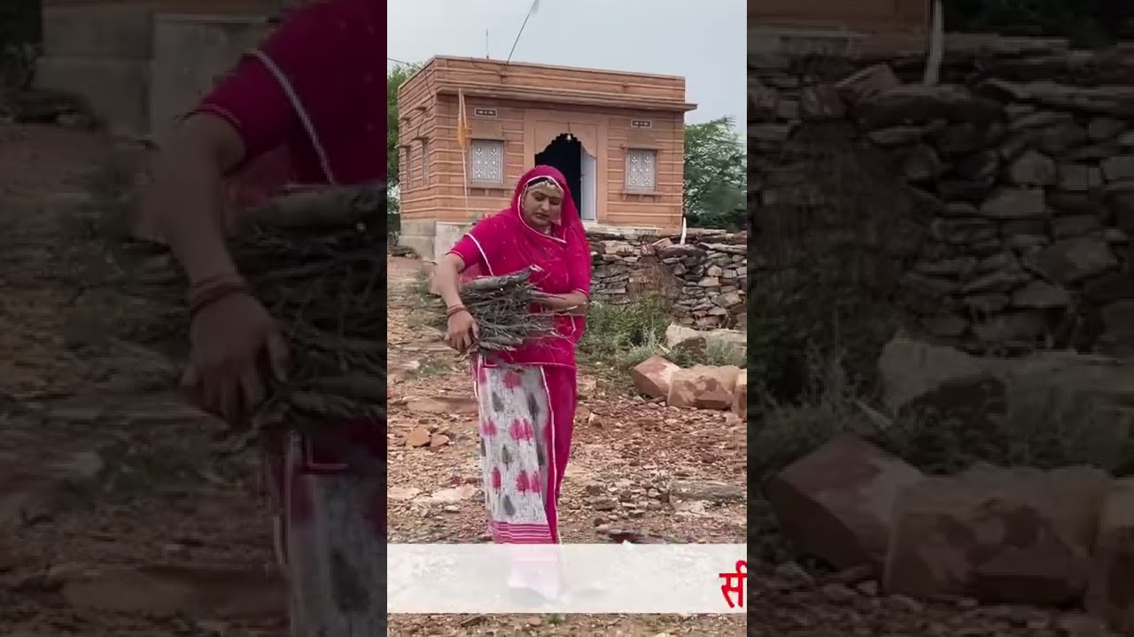 राजस्थानी बाटी चूरमा का वीडियो 👍