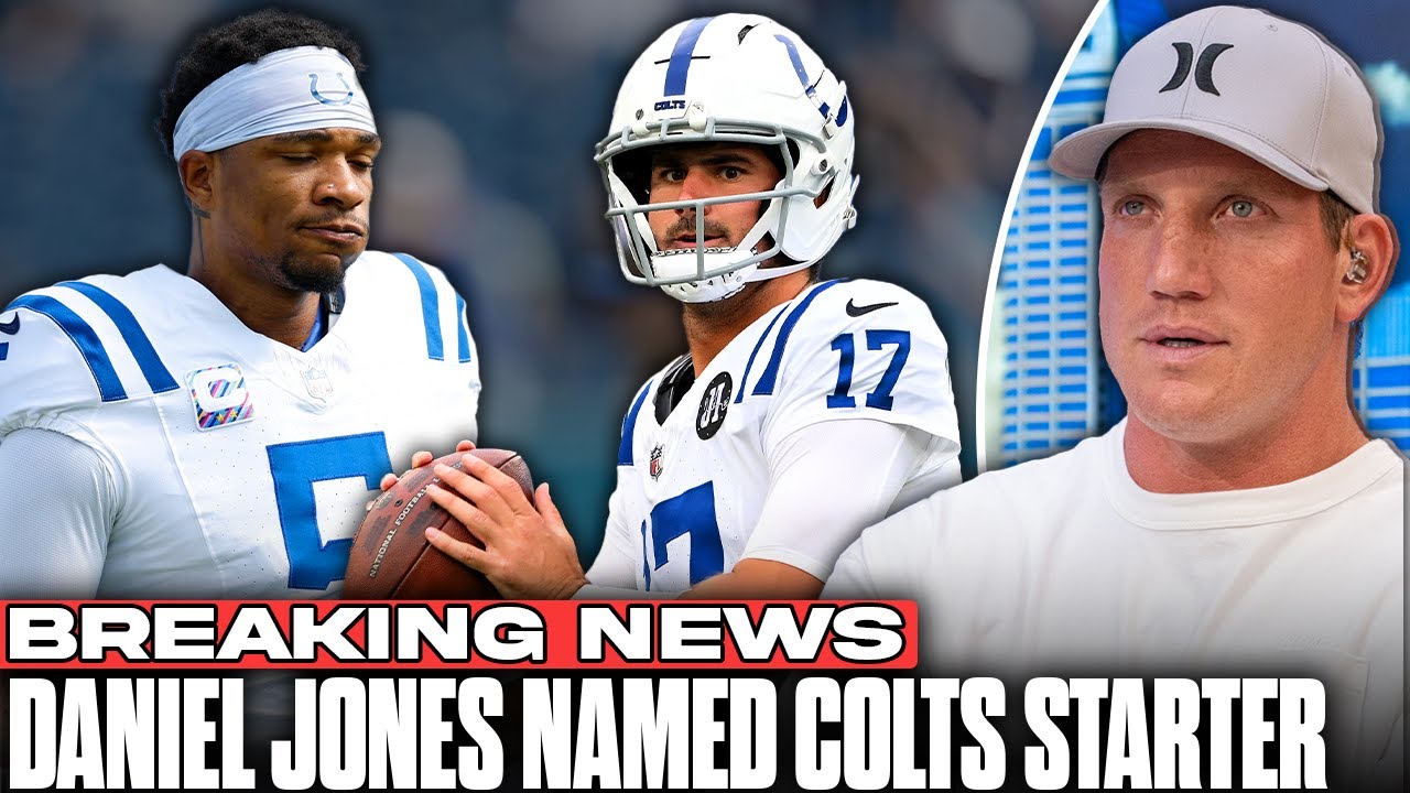 Colts Name Daniel Jones as Starting QB for Entire Season 🏈 | Pat McAfee Show