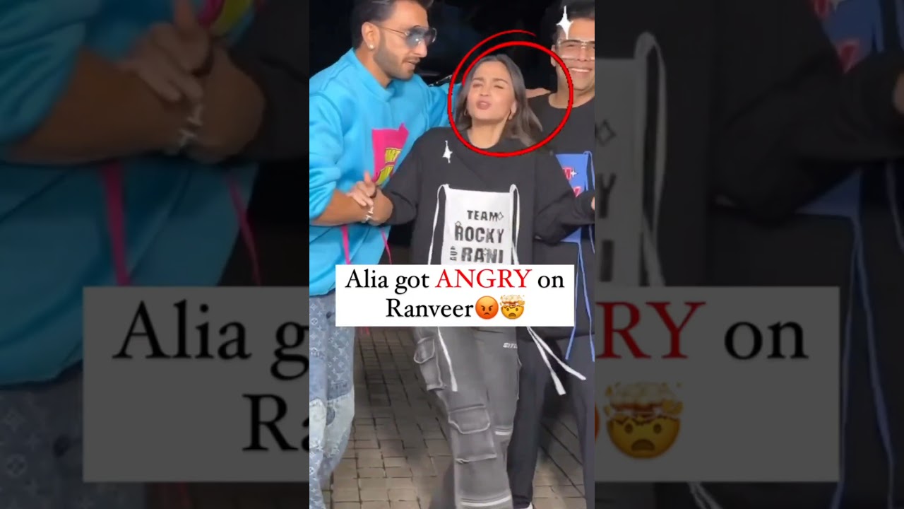 Did Alia Bhatt Get Angry at Ranveer Singh? 😱 | Bollywood Drama Uncovered