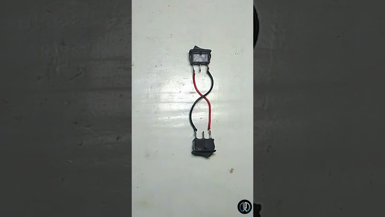 DC Motor Forward & Reverse Control with Switch ⚙️
