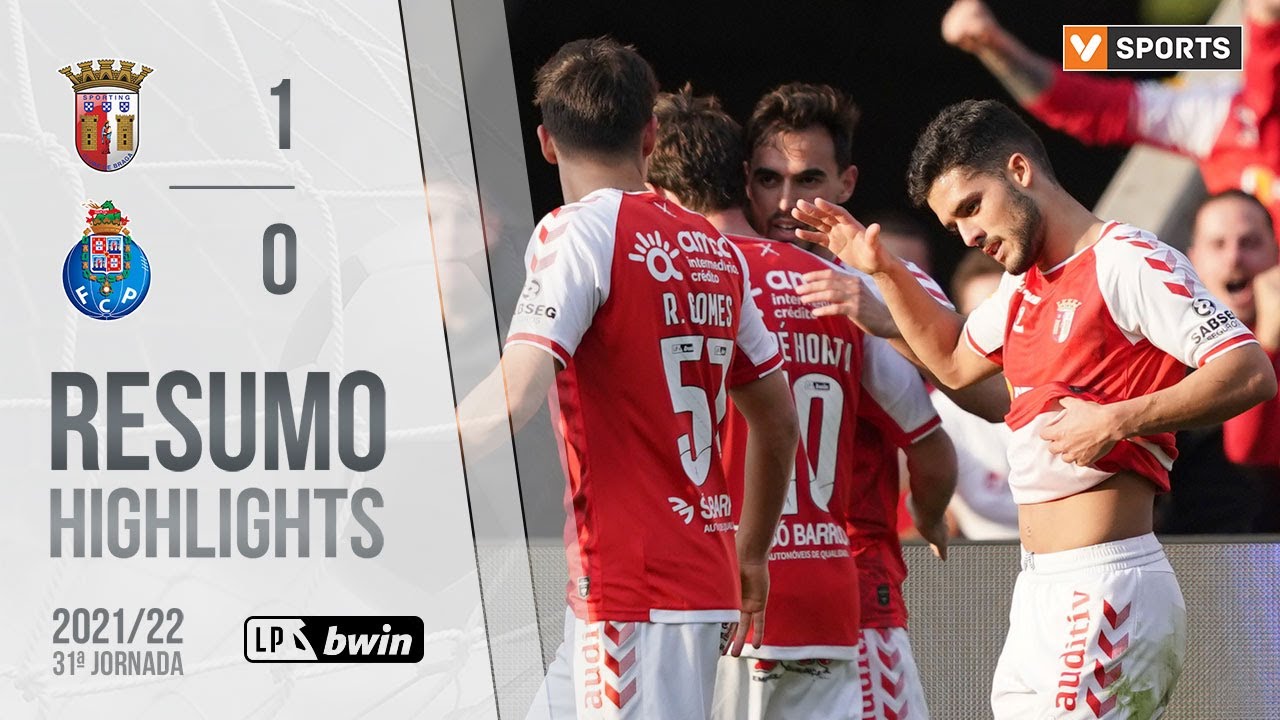 SC Braga Surpreende FC Porto com Vitória de 1-0 na Liga Bwin ⚽