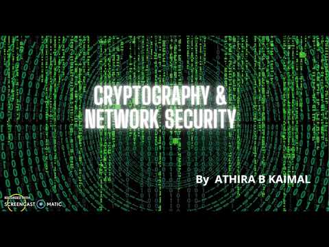 Cryptography & Network Security - Substitution Techniques Part I