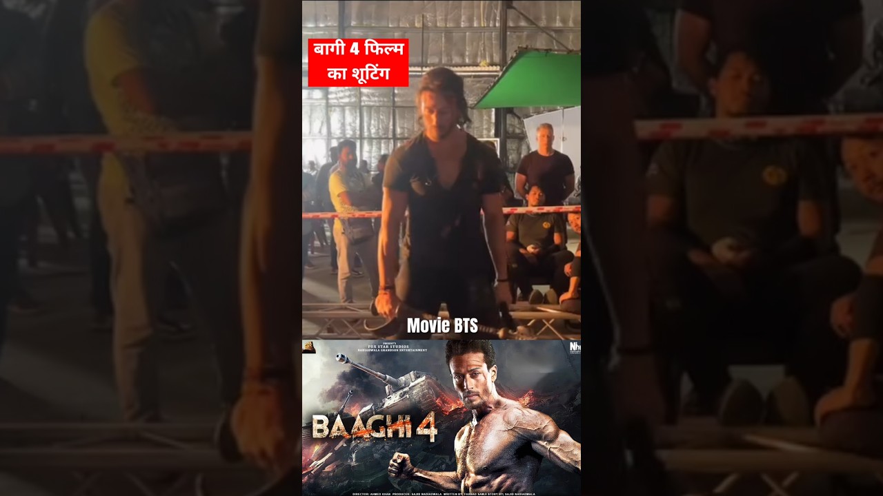 Baaghi 4 Fight Scene Shoot | Tiger Shroff π¬
