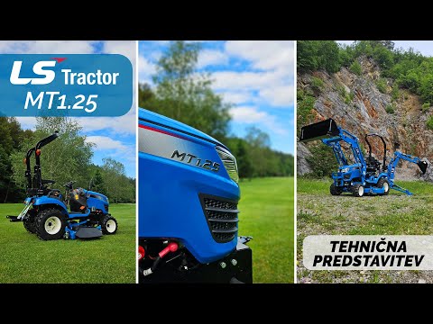 LS traktor MT1.25 - tehniÄno predstavitveni video