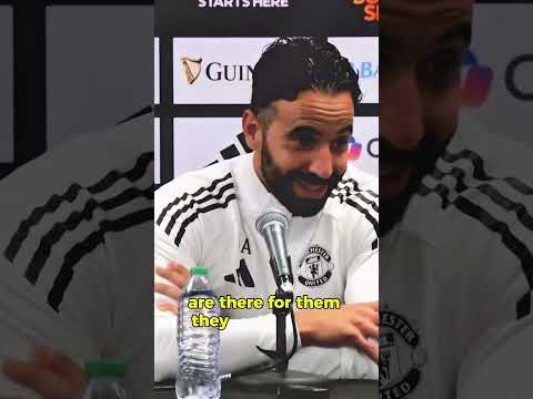 Ruben Amorim on wanting a striker before season starts. #ggmu #manchesterunited #rubenamorim