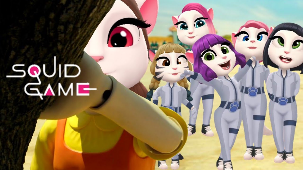 My Talking Angela 2: Squid Game Challenge 🎮