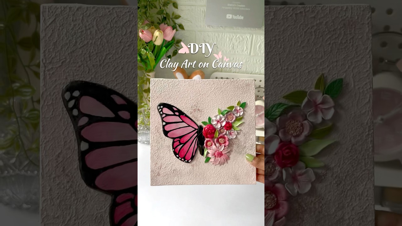 Viral Butterfly Canvas Art 🦋