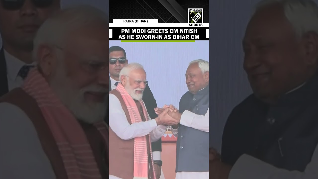 PM Modi greets Nitish Kuamar as he sworn-in as Bihar CM for ‘historic’ 10th term