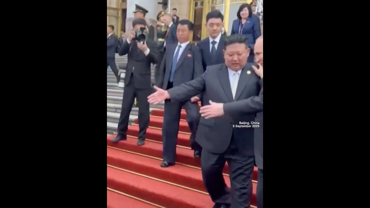 Putin and Kim Share a Ride After V-Day Celebrations in Beijing 🚗