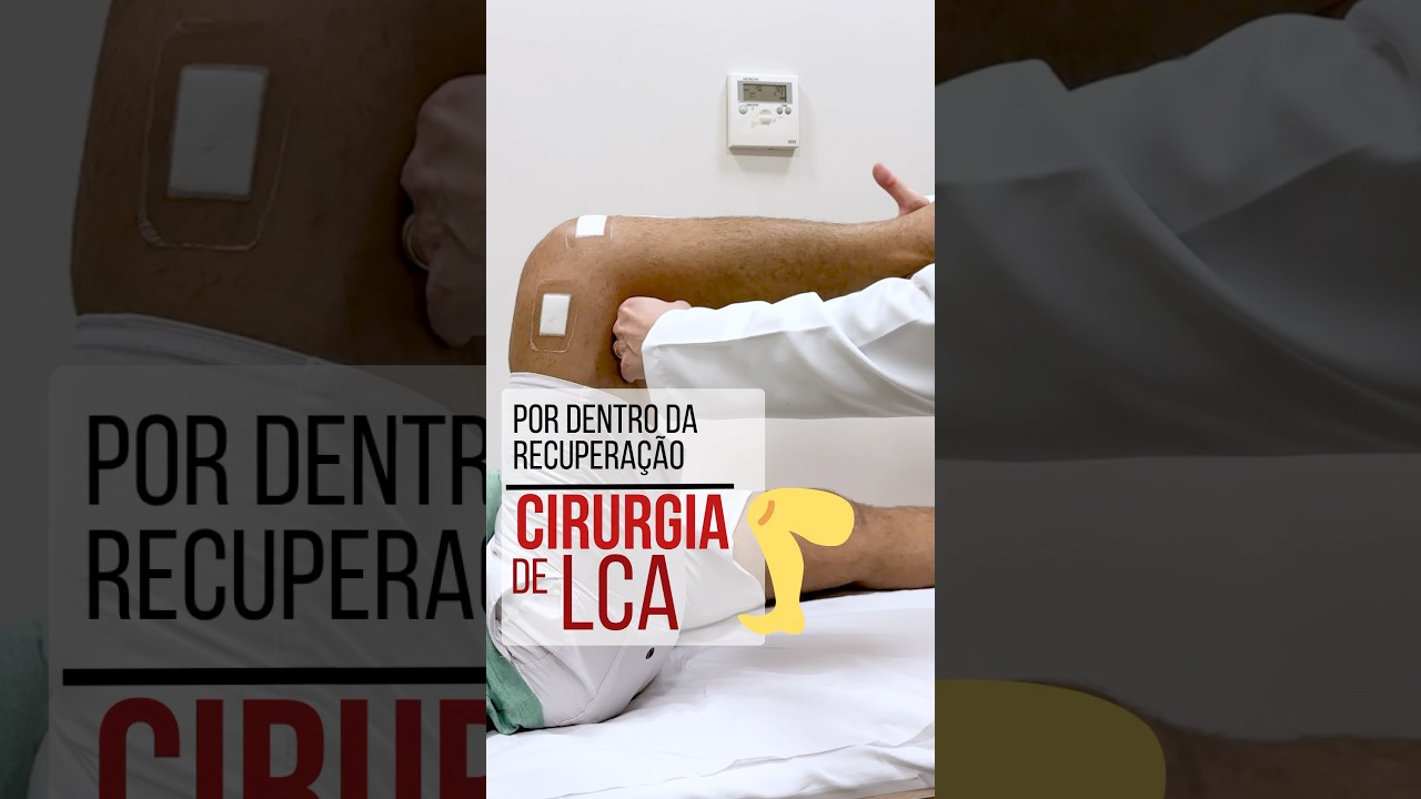 🦵 Pós-operatório de LCA com 3 semanas