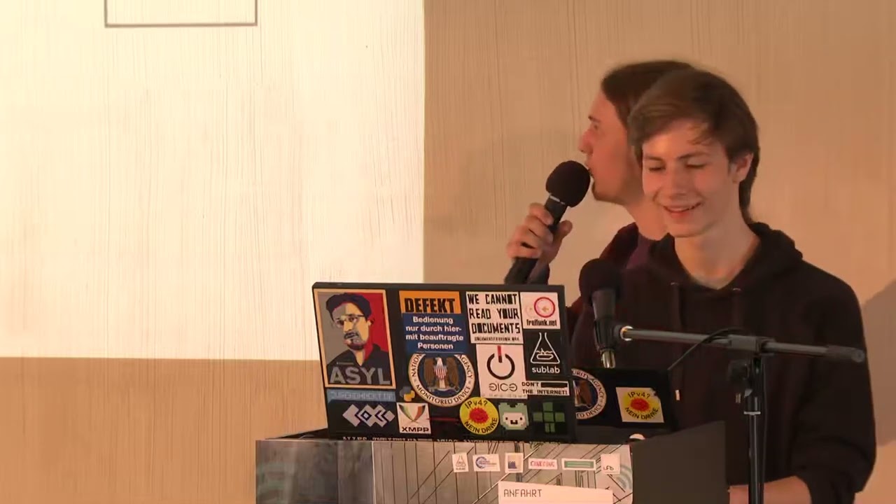 Awearness HD at Chaos Computer Club CryptoCon 2015