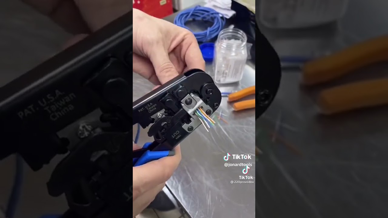 Master Cable Crimping with Jonard's UC-4569 Pass-Through Tool ๐ง