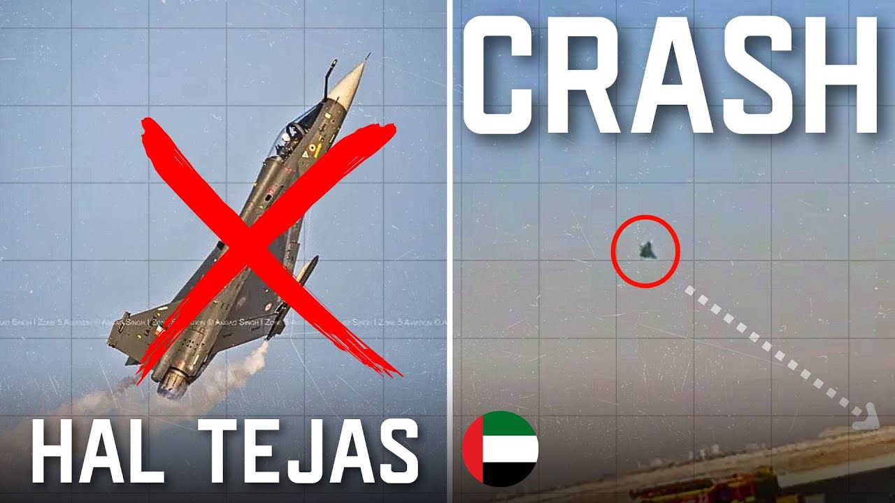 Crash du Tejas Indien au Dubai Airshow ✈️
