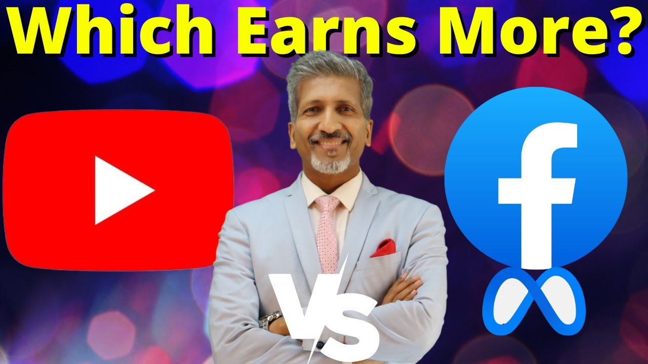YouTube vs Facebook Earnings 💰 | Shorts Comparison