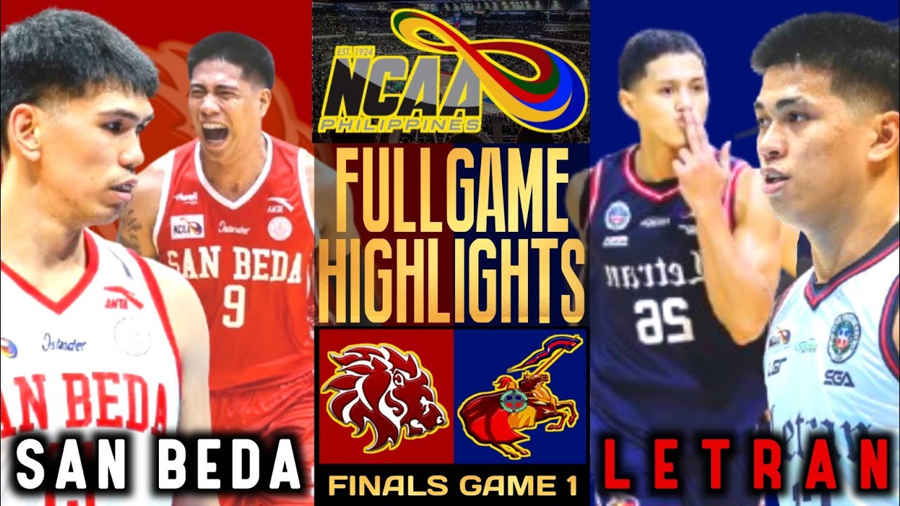 NCAA Finals Game 1: San Beda vs Letran 🏀
