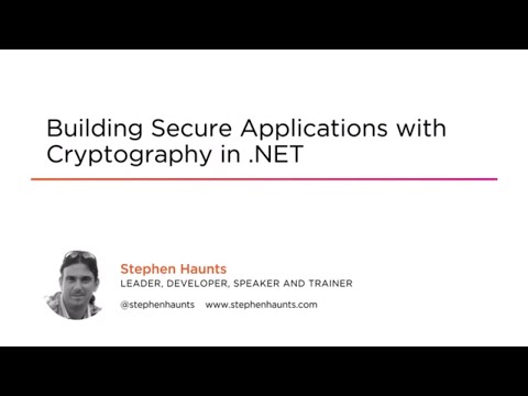 Cryptography Skills: Building Secure Applications with Cryptography in .NET Course Preview
