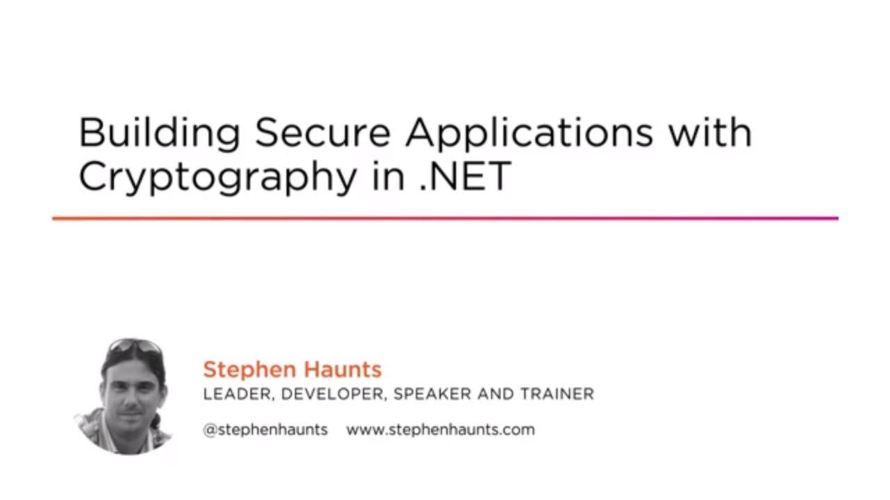 Master Cryptography in .NET: Build Secure Applications 🔐