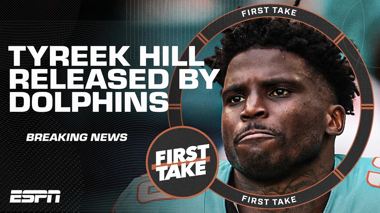 Tyreek Hill Released by Dolphins 🚨 | Stephen A. Reacts
