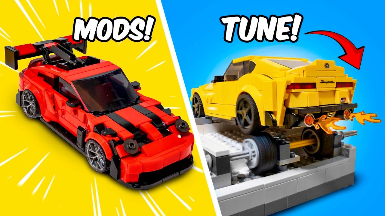 100 INSANE LEGO Car IDEAS...