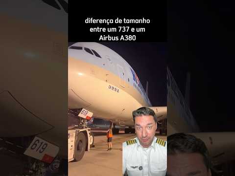 TAMANHO GIGANTESCO DO A380 #aviation #aviationlovers #airbus #boeing #shortvideo #shorts #short