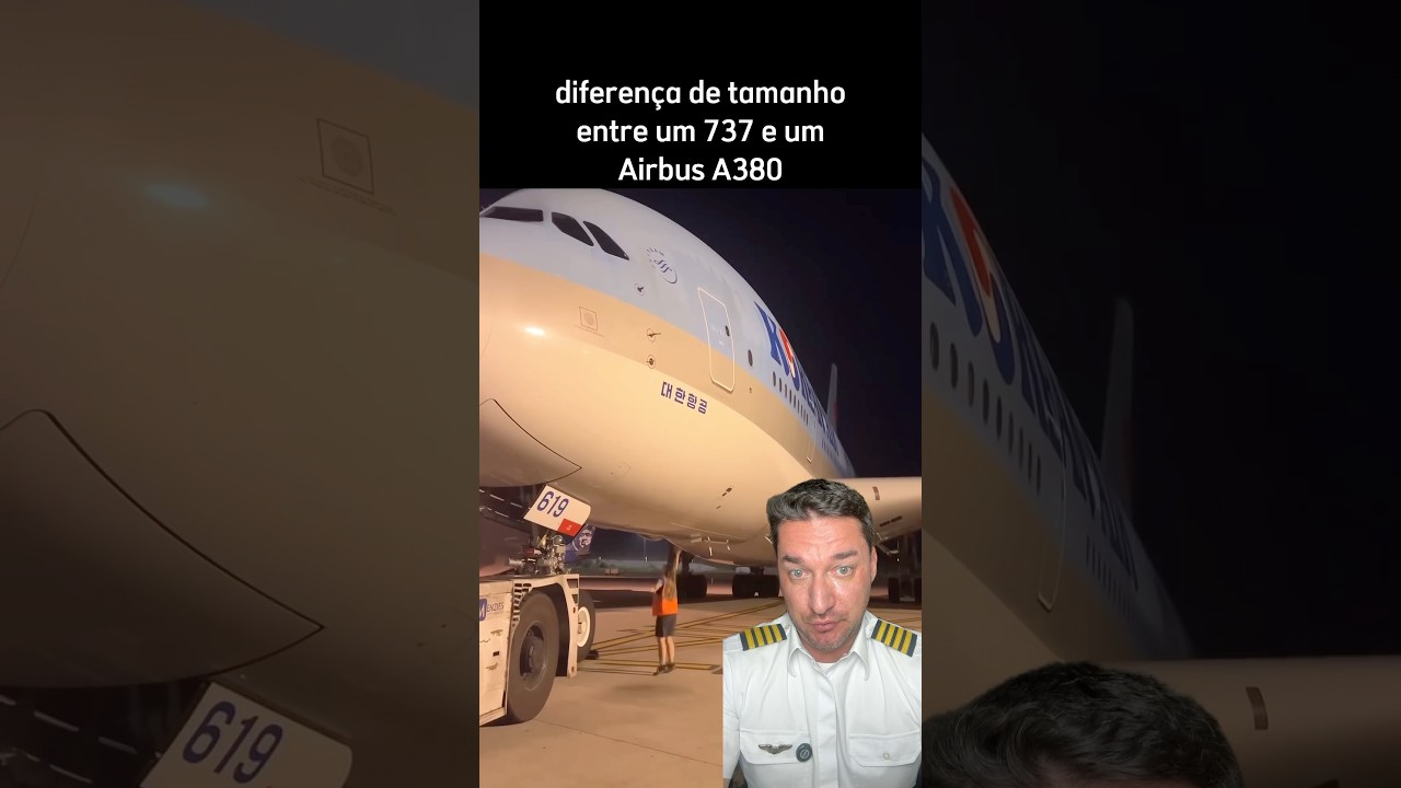 Impressive Size of the A380