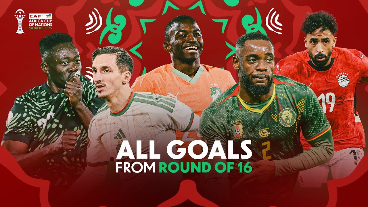 AFCON 2025 Round of 16 Highlights & Celebrations ⚽