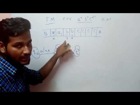 TURING MACHINE FOR a^n b^n c^2n || FLAT