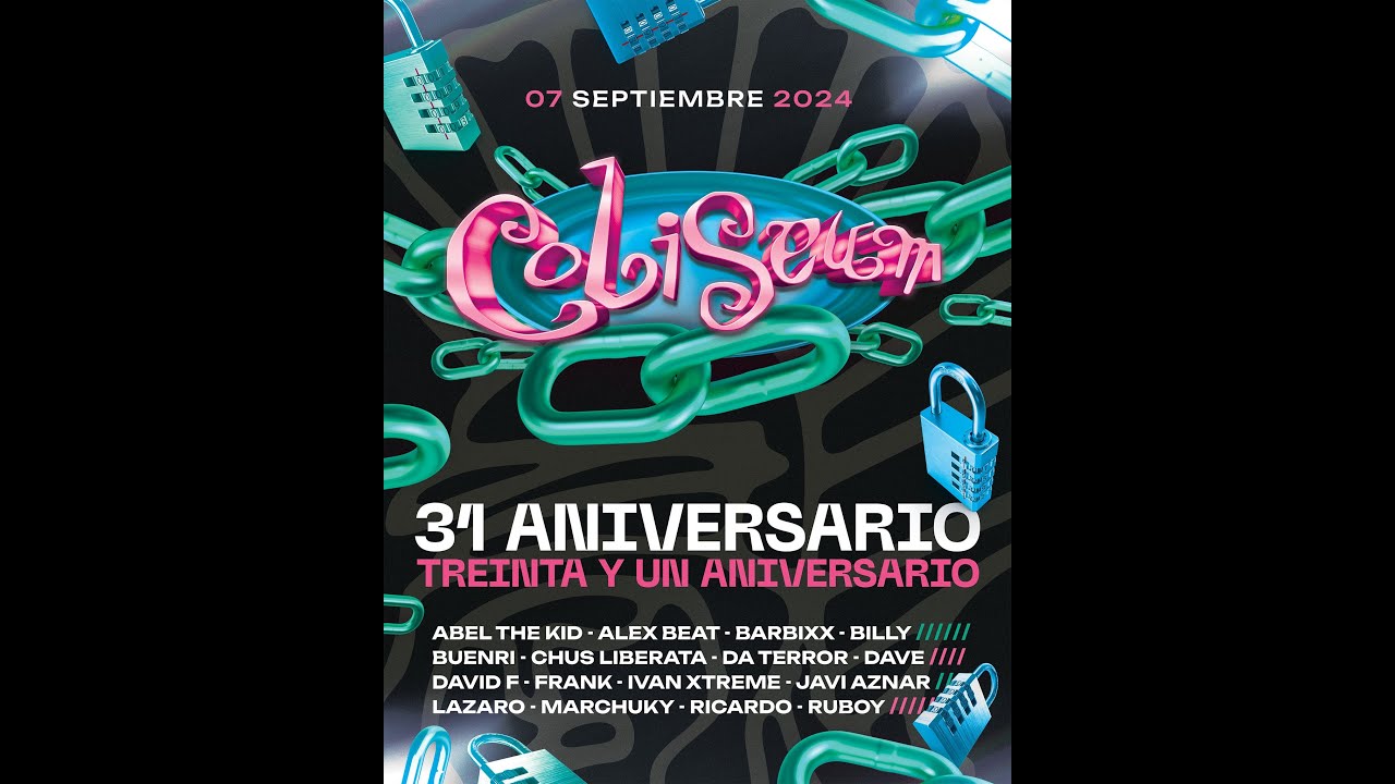 COLISEUM 31st Anniversary Live! - Terraza, Lázaro 🎶