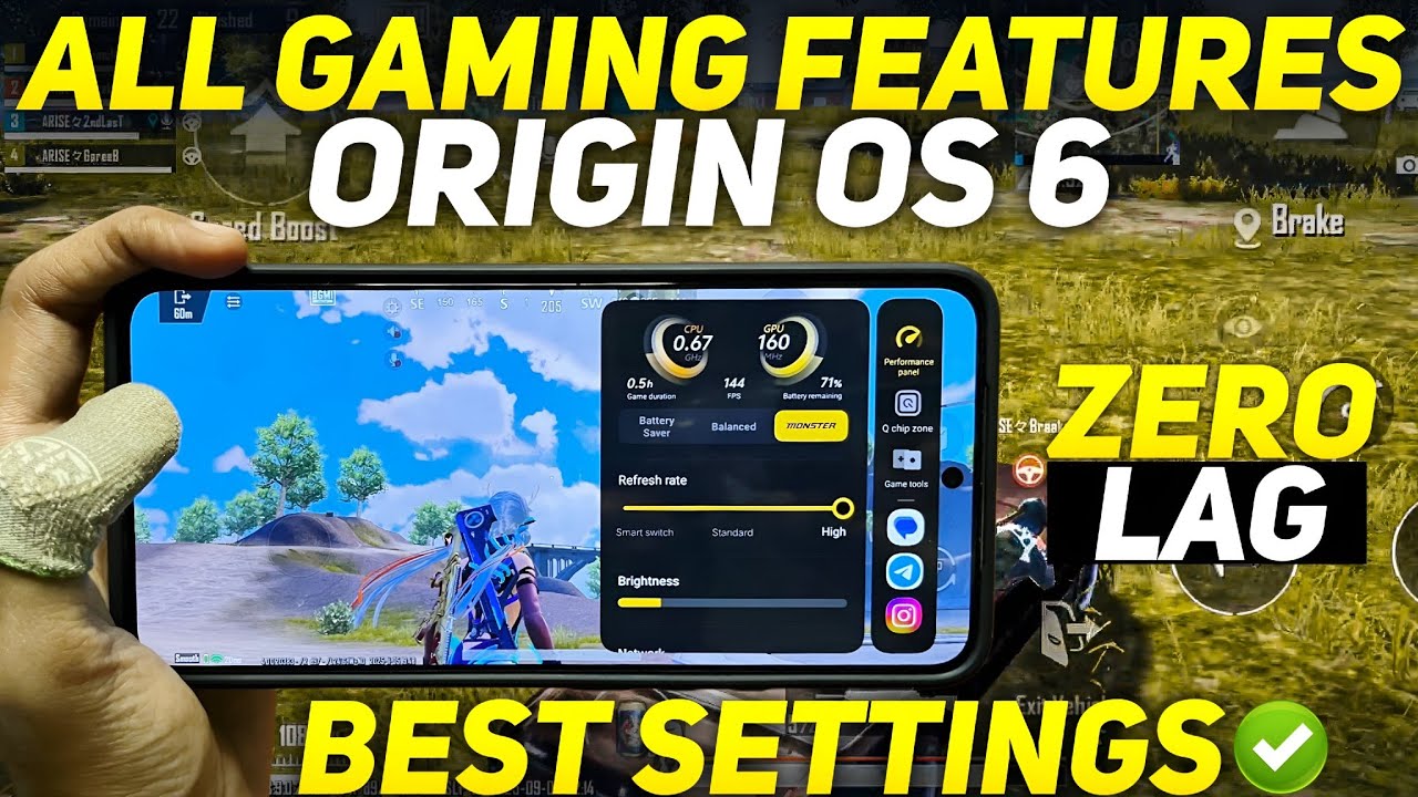 Discover Origin OS 6's Exciting Gaming Features & Top 120 FPS Settings for iQOO 13 & 15 🎮