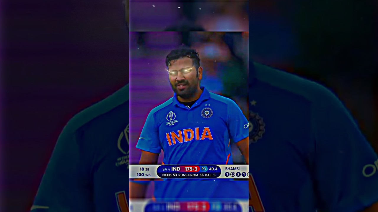 Rohit Sharma's Explosive Batting Power 💥 | Must-See Cricket Highlights