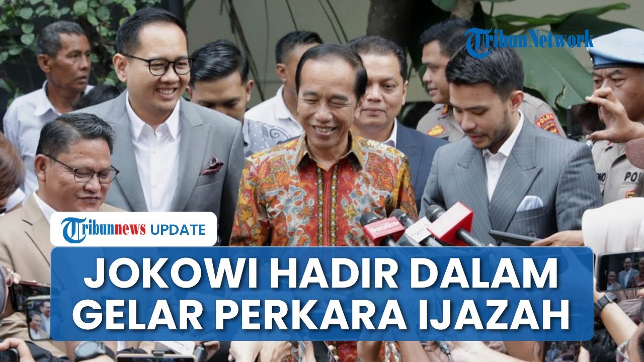 Jokowi Hadiri Gelar Perkara Ijazah Palsu yang Sempat Ditunda di Bareskrim Polri ๐ต๏ธโโ๏ธ
