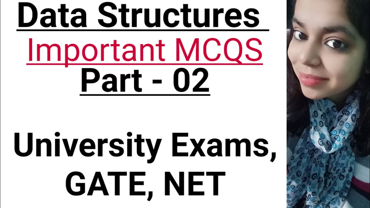 Data Structures MCQ Questions for GATE & NET 📚